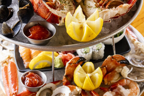 Bronte Boathouse Oakville restaurant seafood tower
