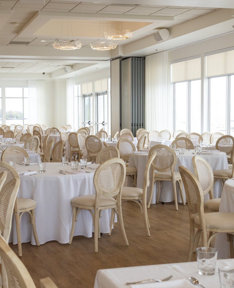 Bronte Boathouse Events event space venue Bronte Oakville dining room