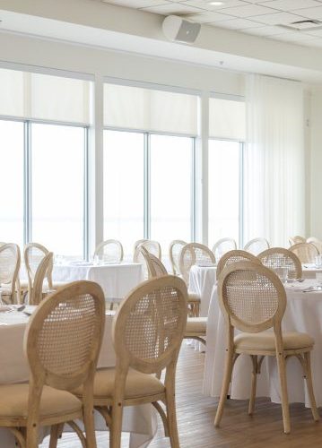 Bronte Boathouse Events event space venue Bronte Oakville windows